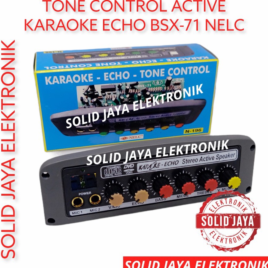 SALE TERBATAS KIT TONE CONTROL AKTIF STEREO ECHO MIC PLUS PANEL  KIT TONE KONTROL ECHO BSX71 BSX71 B