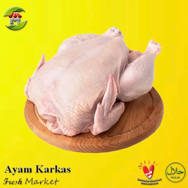 

DNE368 MEGA ALE Ayam Karkas Broiler Ayam Potong Utuh 51Kg