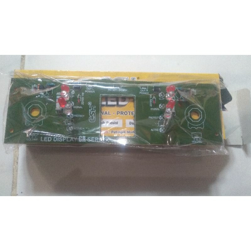Panel Depan LED Display CSH Series Power Amplifier