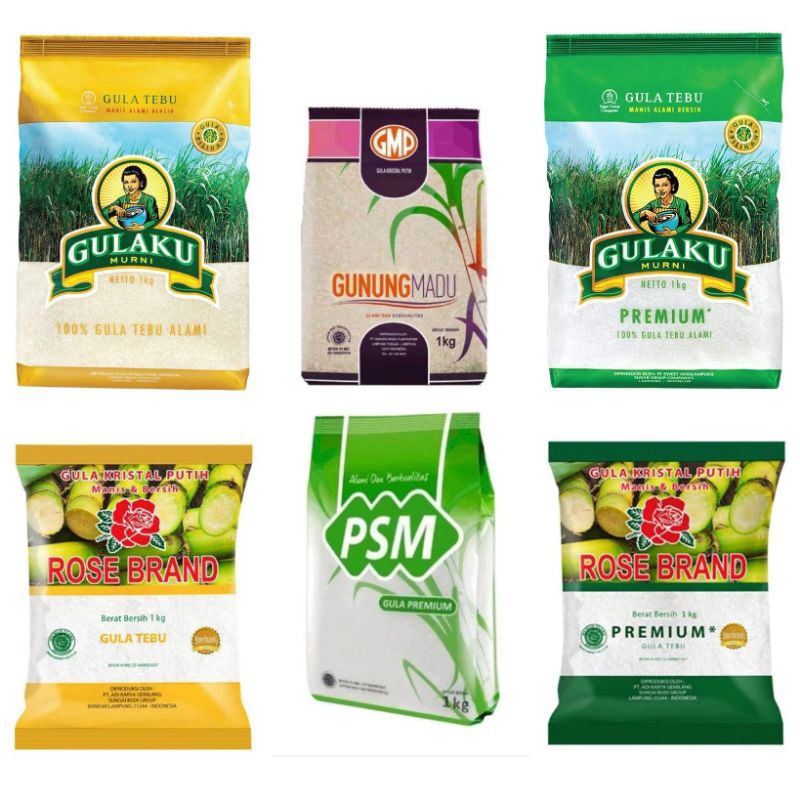 

Gula Pasir Kemasan 1kg