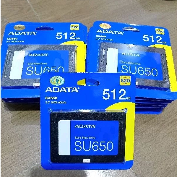 SSD 512GB 240GB Sata laptop Adata SU650