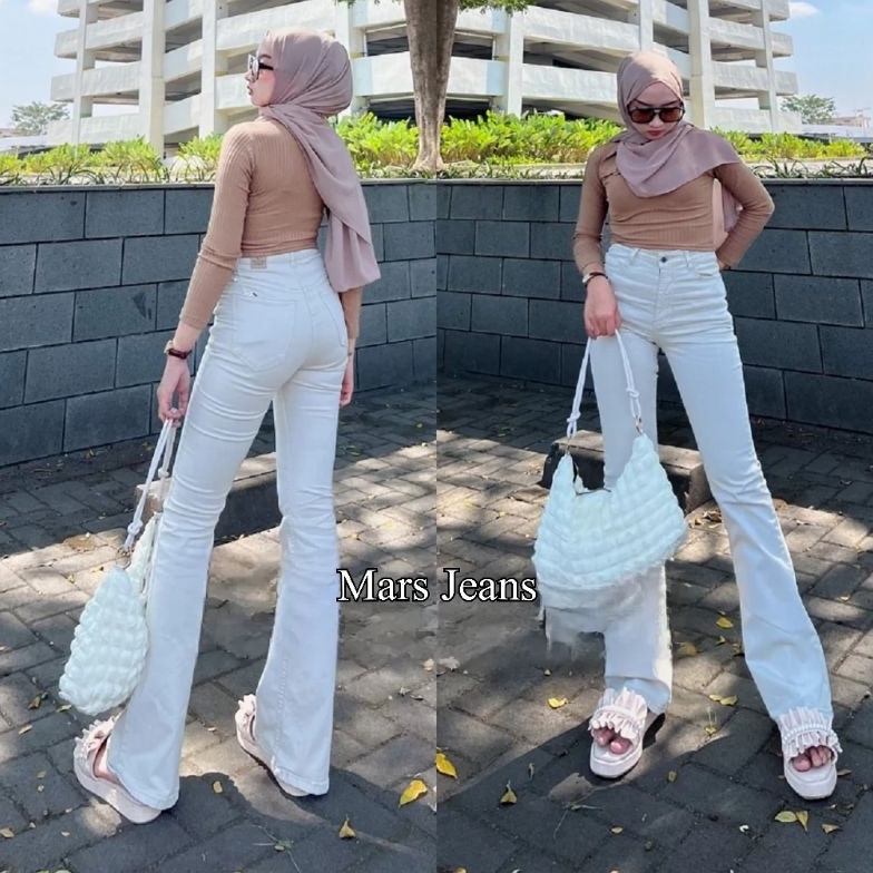 ART C49J Celana Cutbray Jeans Wanita Highwaist Vol2