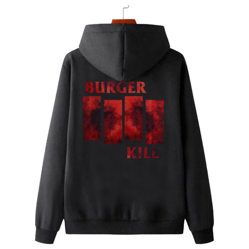 Sweater Hoodie Burgerkill Band Hoodie Bahan Cotton Fleece | Jumper & Zipper