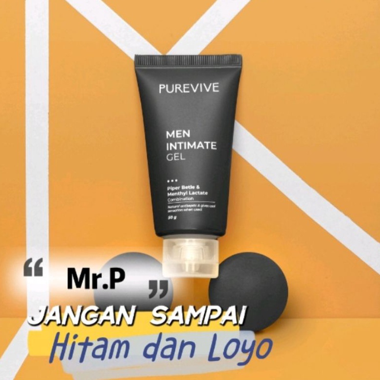 ULW218  PUREVIVE MEN MRP INTIMATE GEL LEBIH CERAH KERAS DAN BEBAS GATAL