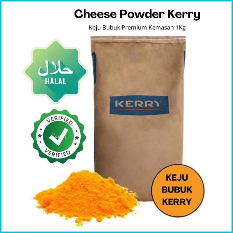 

1Kg Cheese Powder Kerry / Keju Bubuk Import