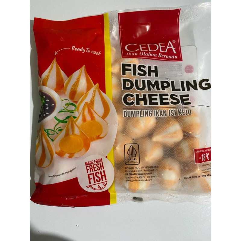 

cedea fish dumpling cheese 500g