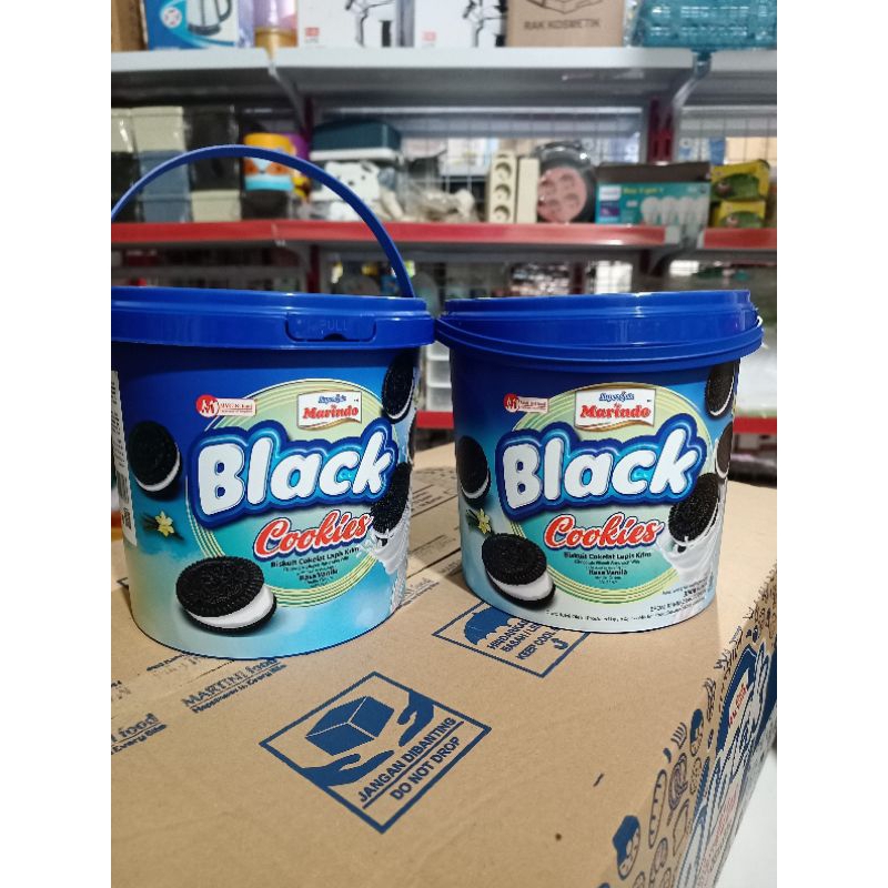 

Marindo Black Cookies 400gr / Biskuit Lebaran