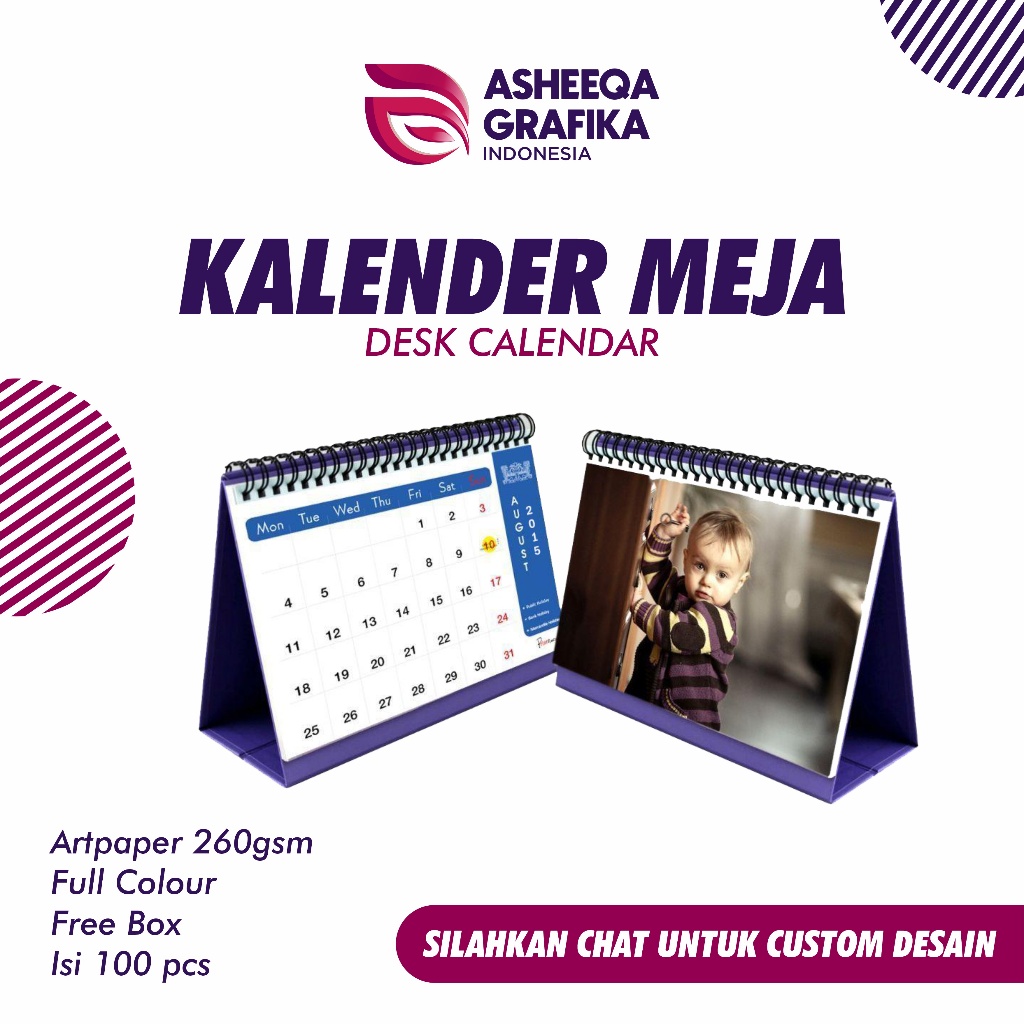 

Cetak Kalender Duduk Kalender Meja Promosi Murah Custom (JUAL SATUAN)