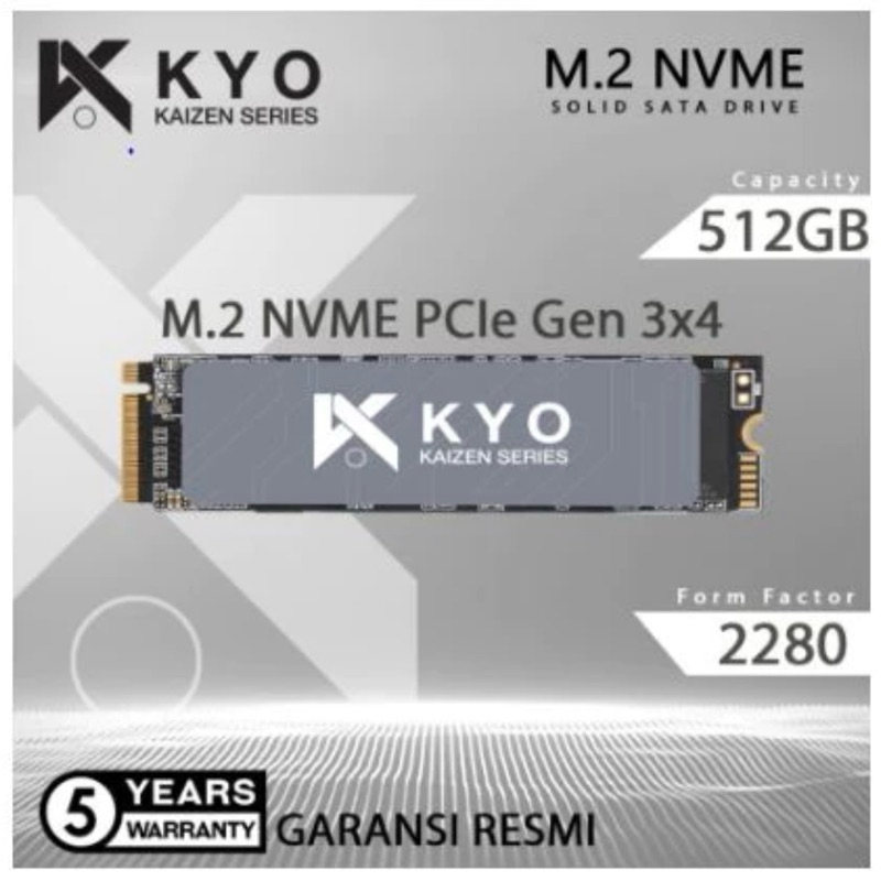 SSD M2 M.2 NVME SATA 512GB KYO KAIZEN