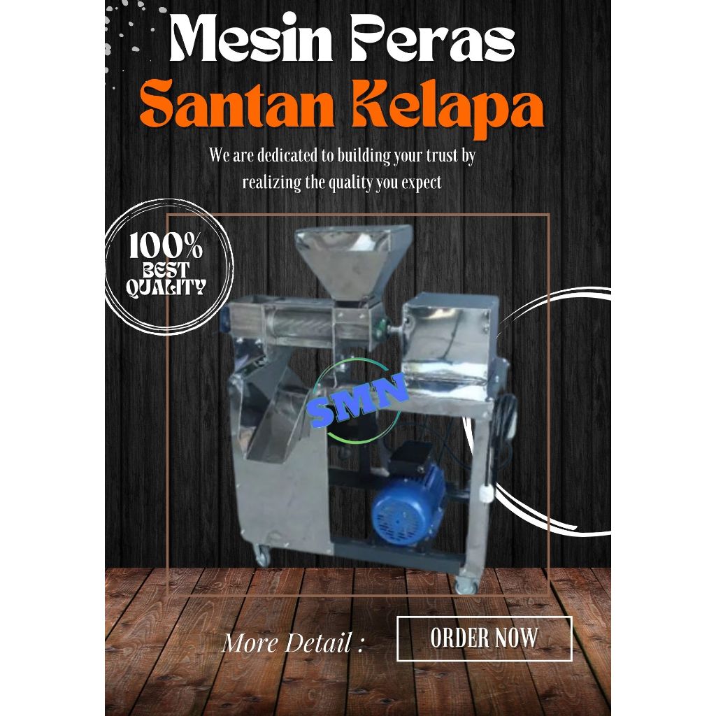 Mesin Peras Santan - Pemeras Santan - Peras Kelapa
