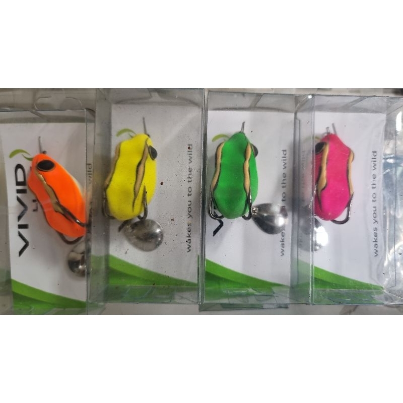 SOFTFROG VIVID 3.5CM UMPAN MANCING GABUS KOCOLAN