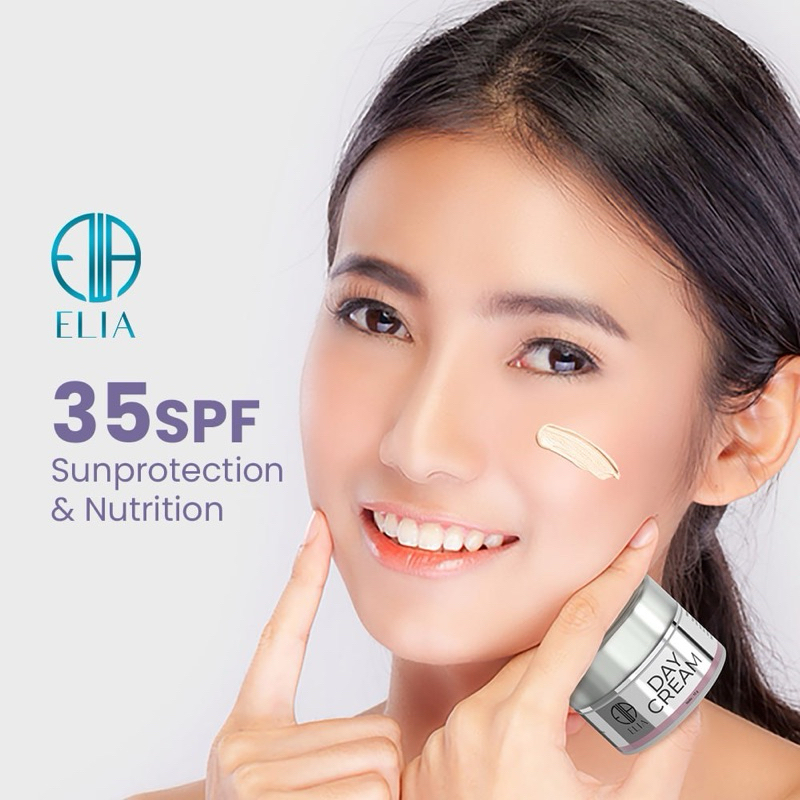Day cream elia skincare Mengatasi flek hitam Kusam mengglowingkan