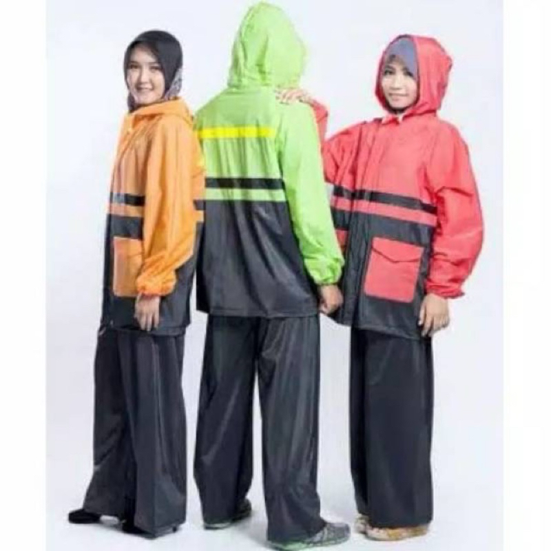 Jas Hujan Jaket Celana Kombinasi A IBEX