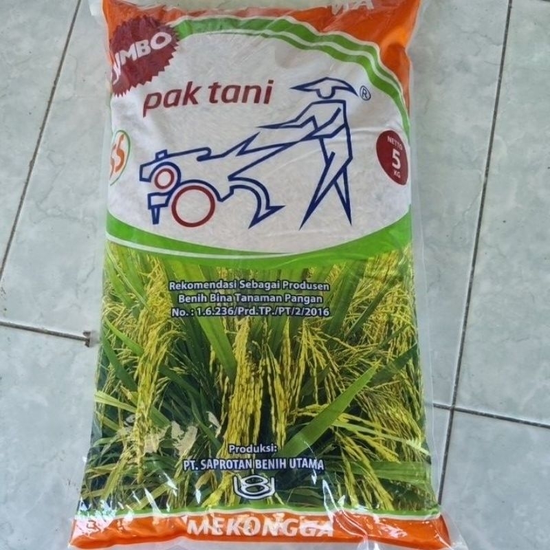 Benih Padi MEKONGGA Jumbo PakTani 5kg exp 01/2026