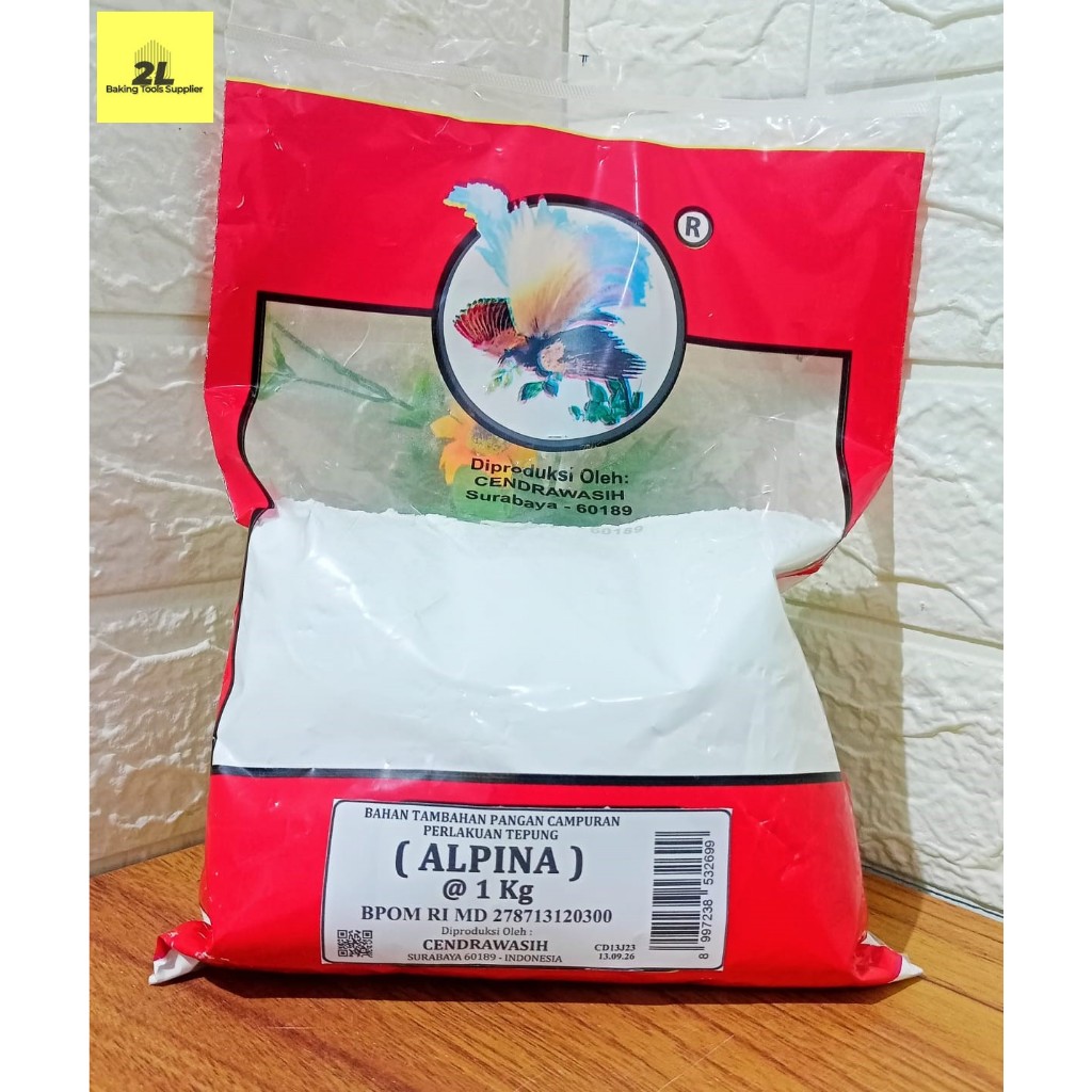 

Alpina Cap Cendrawasih campuran perlakuan tepung 1kg