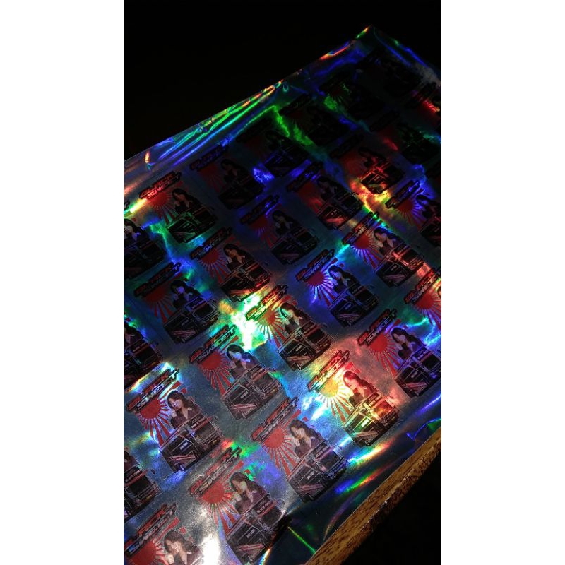 STIKER BUS MANIA BLACK SWEET