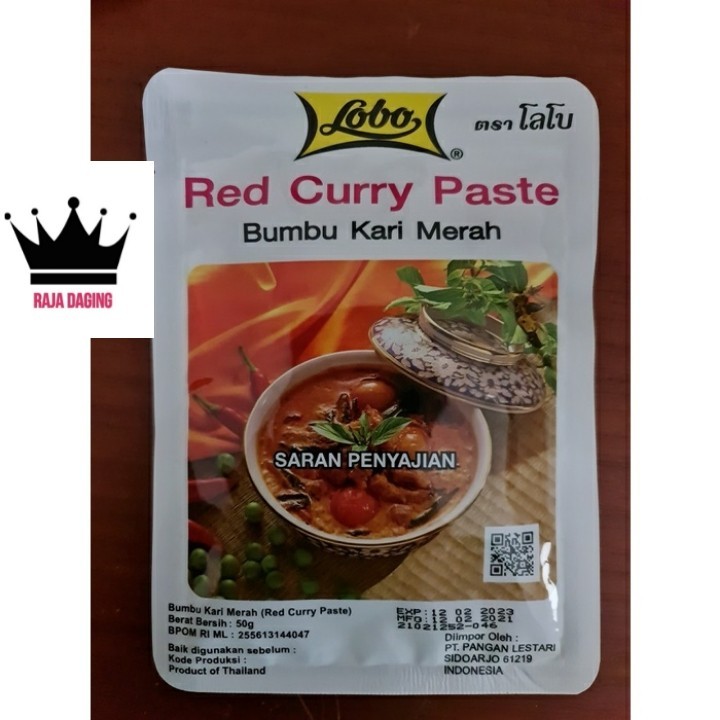 

Lobo Red Curry Thailand 30gr