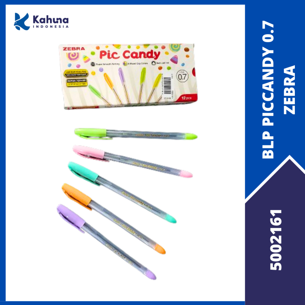 

BALLPOINT / BOLPEN PICCANDY 0.7 (1 PACK) MURAH [5002161]