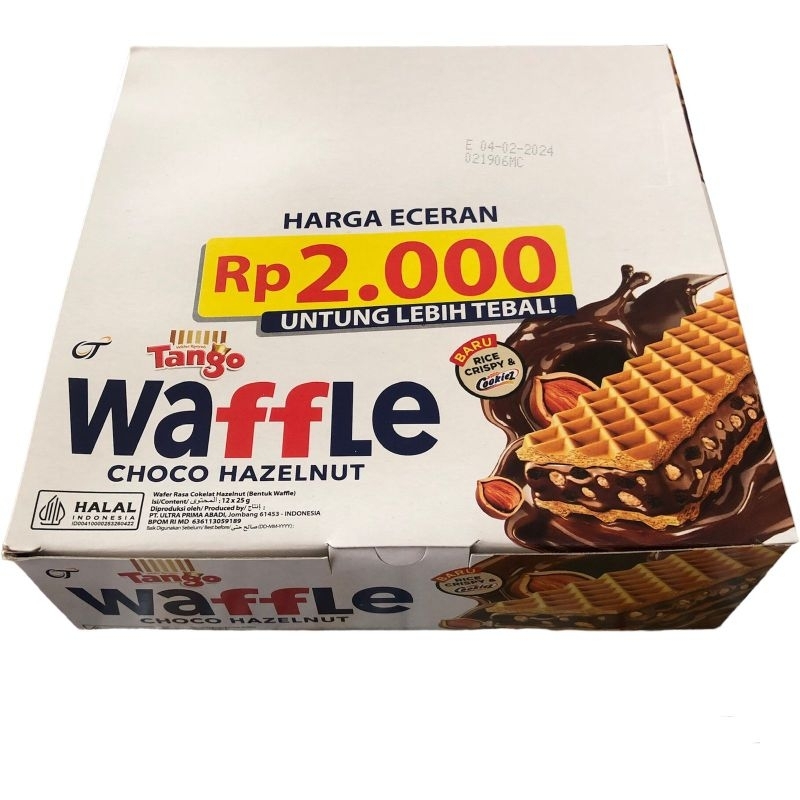 

TANGO WAFFLE CHOCO HAZELNUT 12pcs