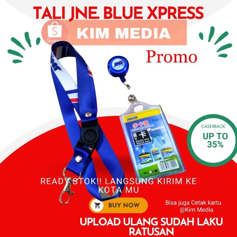 

Tali id card JNE Lanyard JNE Express satuan