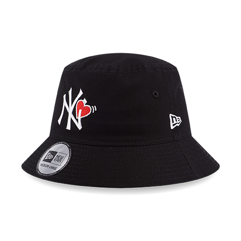 Topi New Era New York Yankees Valentine Bucket Hat BNWT / BRAND NEW WITH TAG 100% ORIGINAL