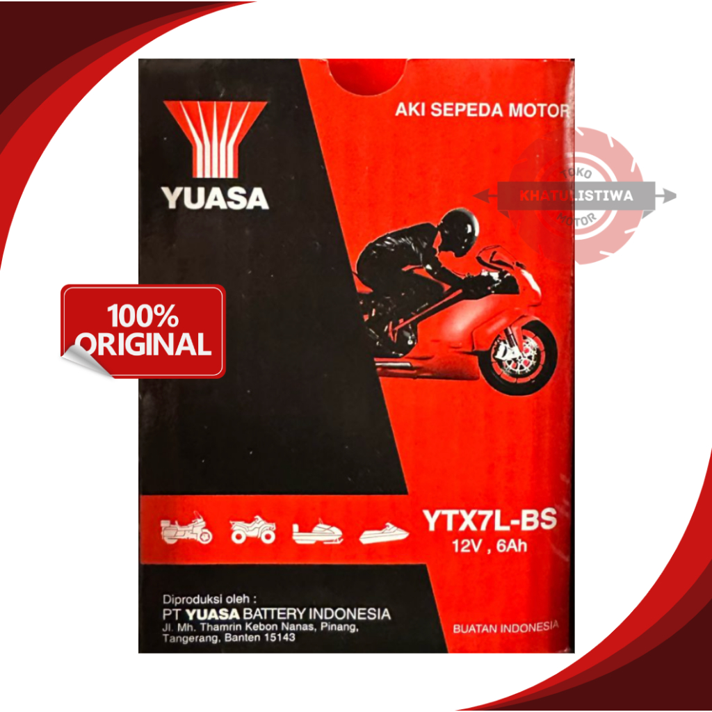 AKI YUASA YTX7L-BS KAWASAKI KLX YAMAHA R25 AKI MOTOR DTRACKER 150 CBR 250 ORIGINAL