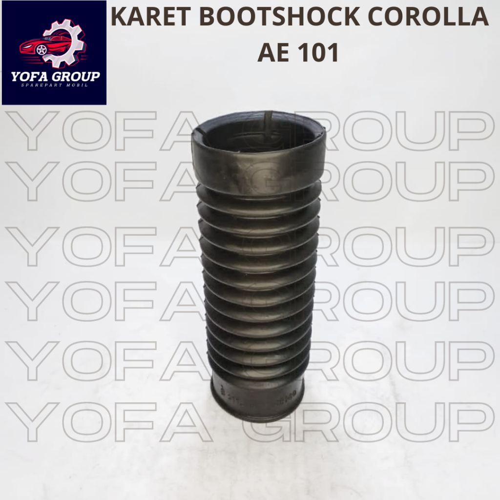 SPAREPART MOBIL KARET PELINDUNG DEBU BOOT SHOCKBREAKER COROLLA TWINCAM AE92 EE90 GREAT COROLLA AE101