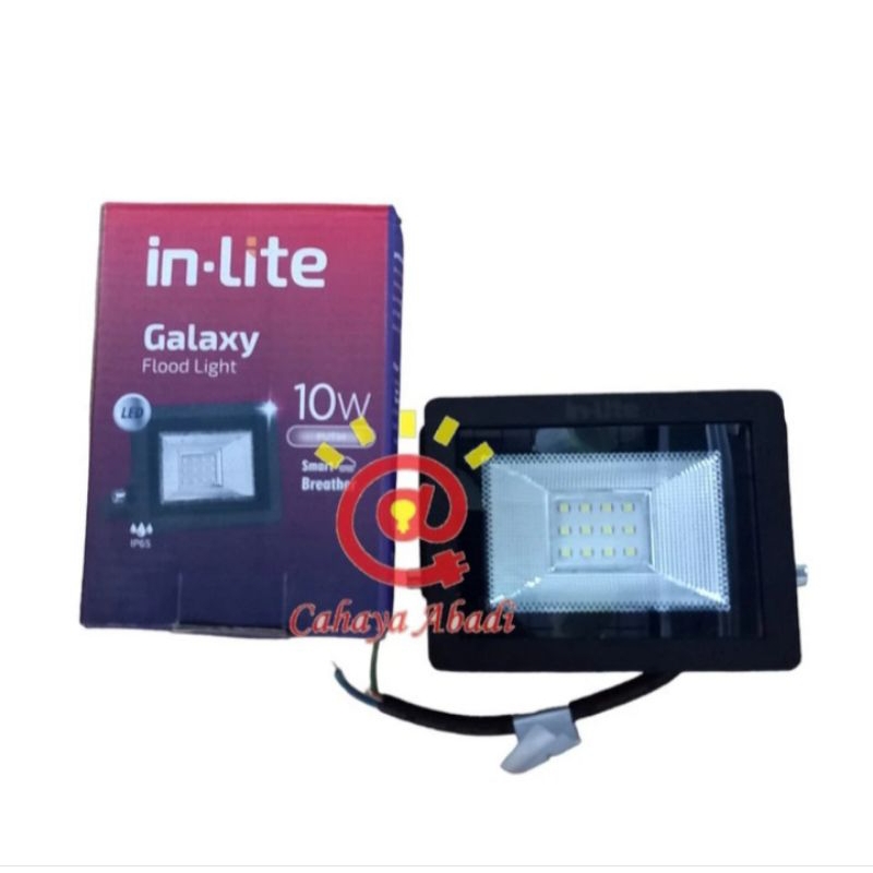 Inlite Lampu Kap Sorot LED 10W / Floodlight LED 10 Watt INF027 In-Lite
