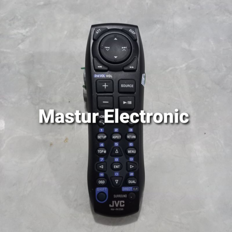 REMOTE REMOT DVD TAPE MOBIL JVC
RM-RK256 ORIGINAL ASLI