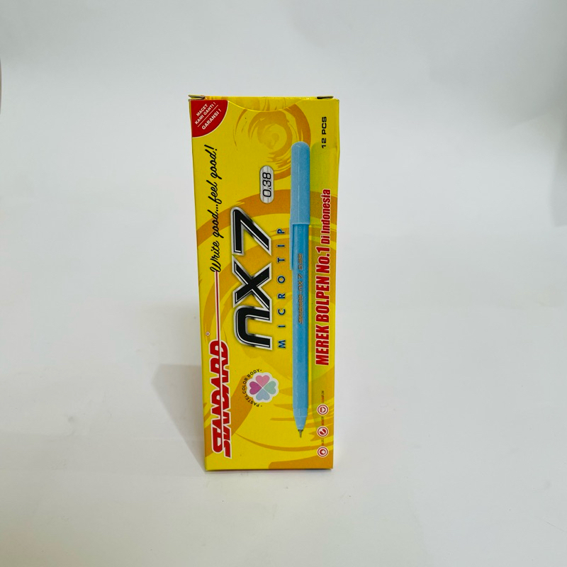 

Pena Standard NX7 0.38 Hitam (1 Pak 12 Pcs)