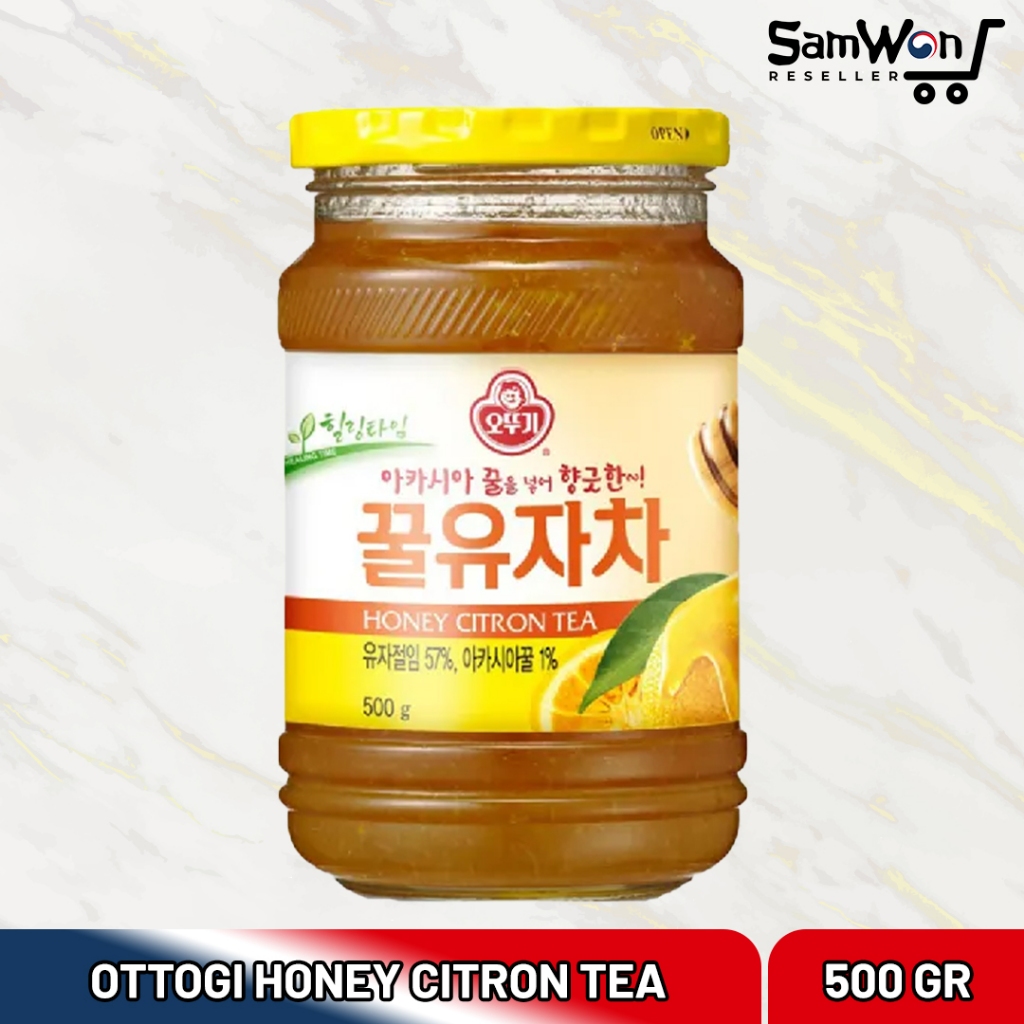 

Ottogi Honey CITRON Tea 500gr - Kul Yuja Cha Sirup Sari Jeruk Korea