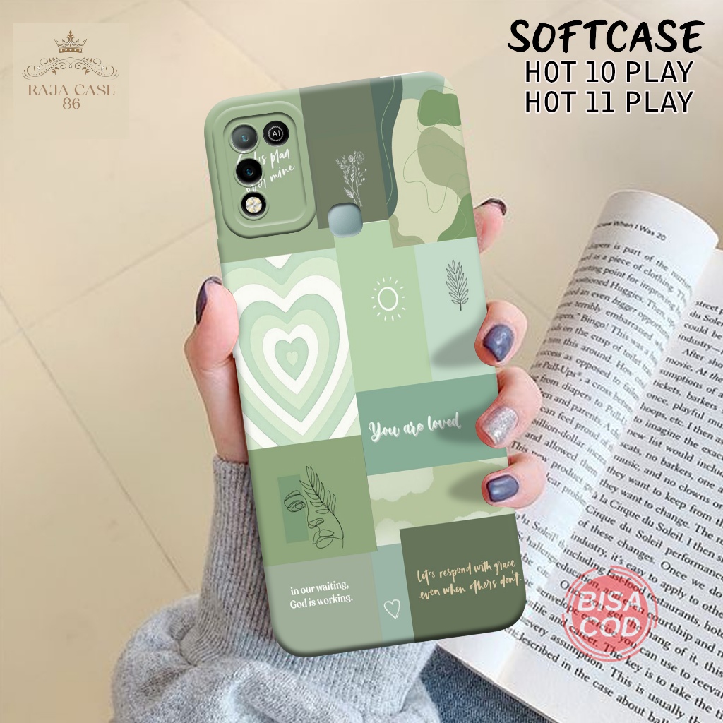 Case Infinix Hot 10 play / Hot 11 Play - Rajacase - casing handphone - Hot 10 play / Hot 11 Play - M