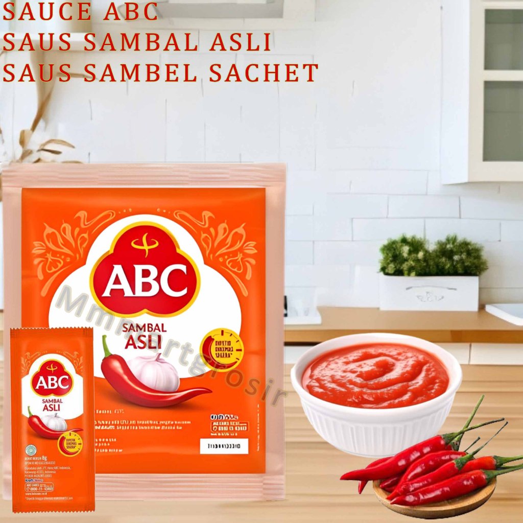 

ABC Sauce / Saus Sambal Asli / Saos Sambel Sachet / 176gr