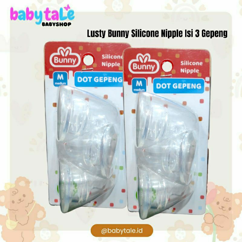 Pentil Dot Lusty Bunny Gepeng | Pentil Dot Wide Neck