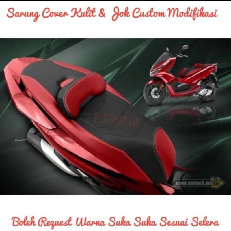 Kulit Jok Motor New Pcx 160 150 Modif Eropa Mbatech