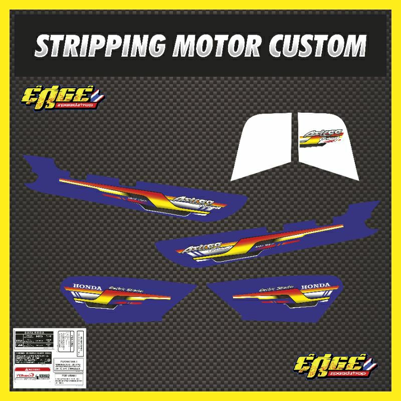 striping variasi astrea grand hologram