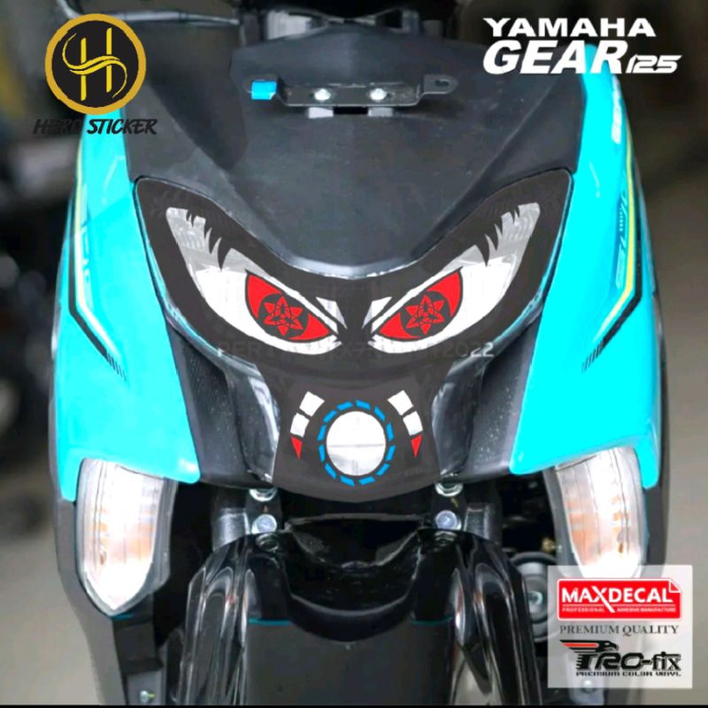 

stiker lampu cutting yamaha gear 125 sticker lampu yamaha gear 125