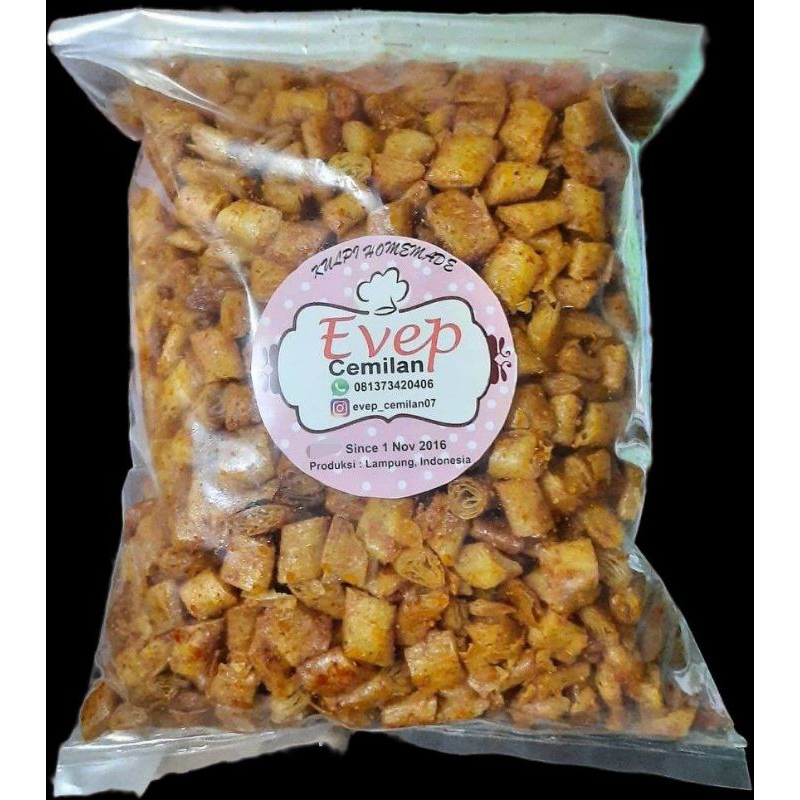 

Keripik Kulit Lumpia/Keripik pedas