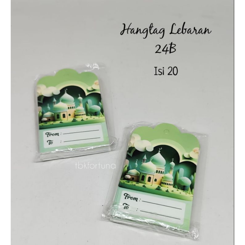 

Hangtag Lebaran 24B isi 20pcs JMS