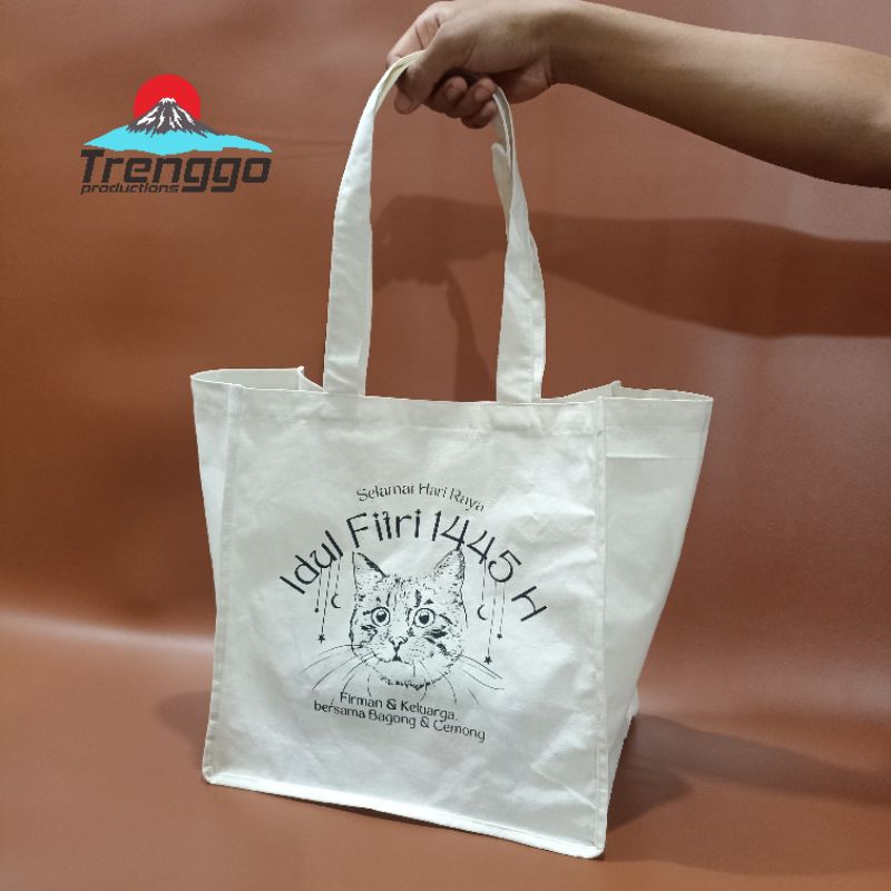 

Hampers Goodie Bag Tas Belanja Blacu Goody Bag Sudah Sablon