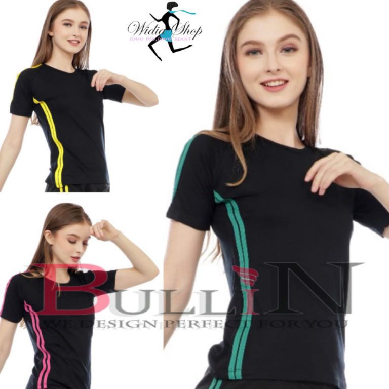 ready baju olahraga jumbo wanita list  Baju Running  Gym  Bullin