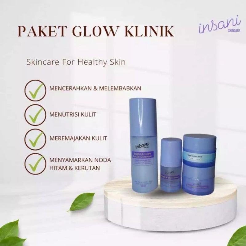 paket glow klinik insani skincare