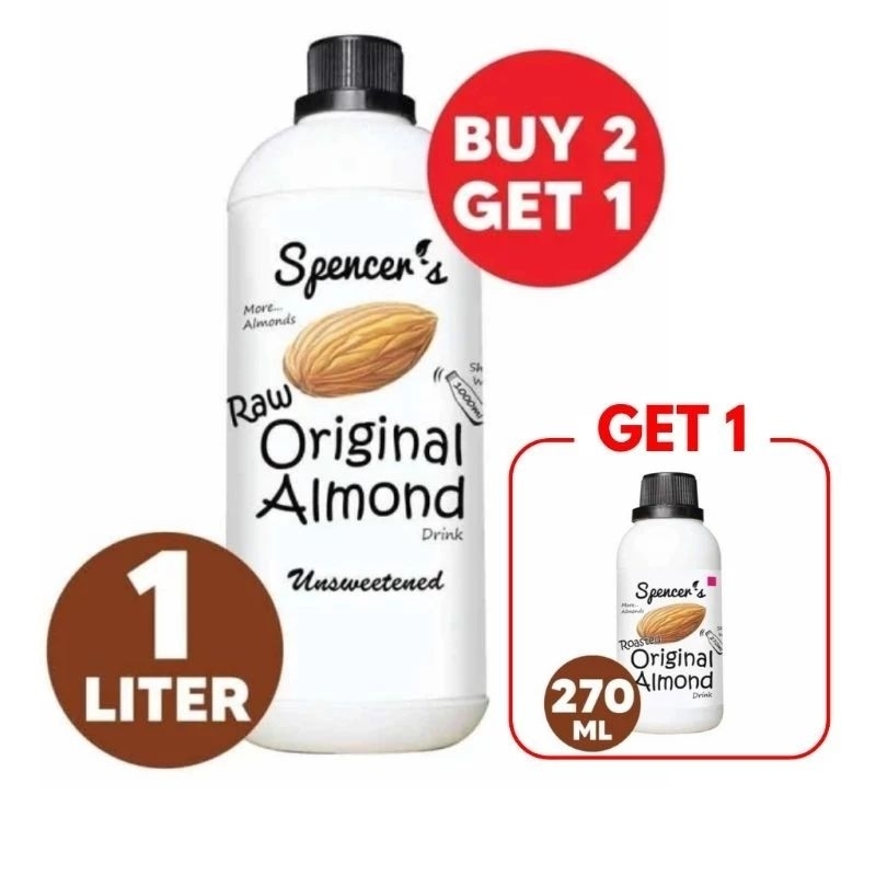 

Susu Almond - Raw Original (1000ml), ASI Booster FREE Sugar