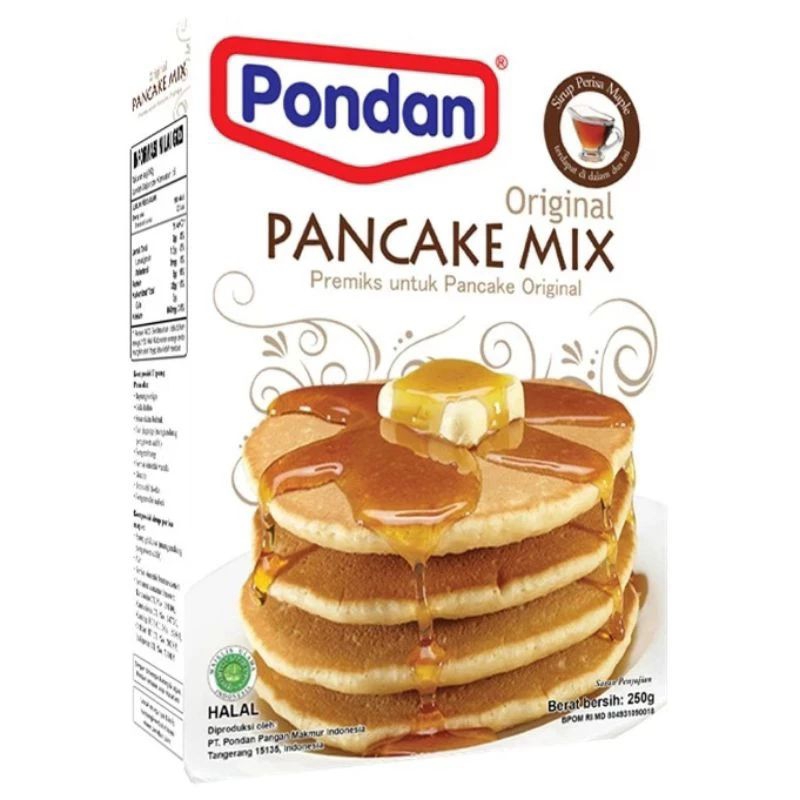 

Pondan Pancake Mix Sponge Brownies Kemasan 230gr