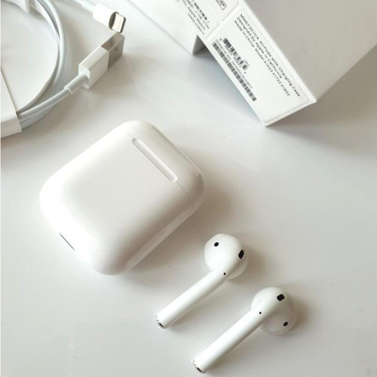 Apple Airpods 2 Original 100% With Wireless Charging Case Second Bergaransi Ex internasional
