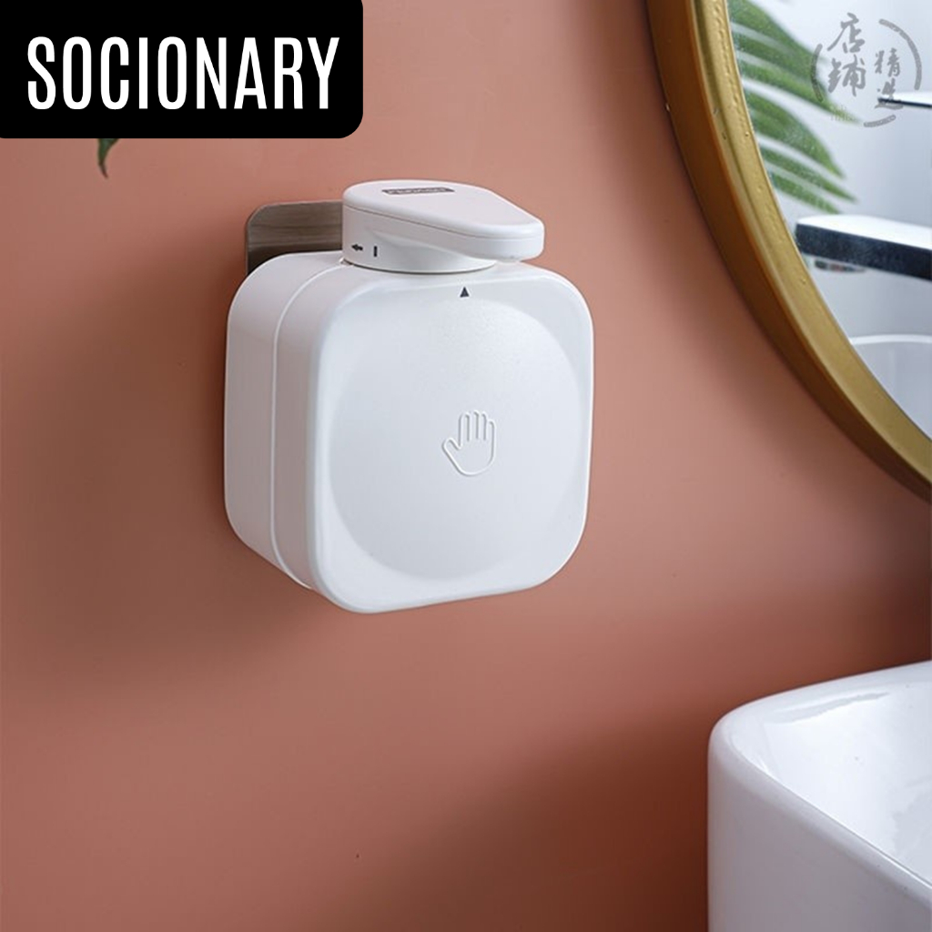Tempat Sabun Cair Aesthetic Minimalis Dispenser Soap Perlengkapan Kamar Mandi