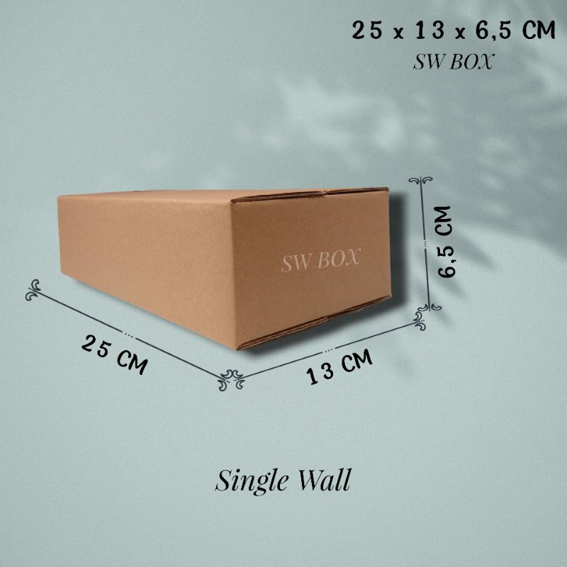 

Kardus Ukuran 25x13x6,5 CM Box untuk packing ST