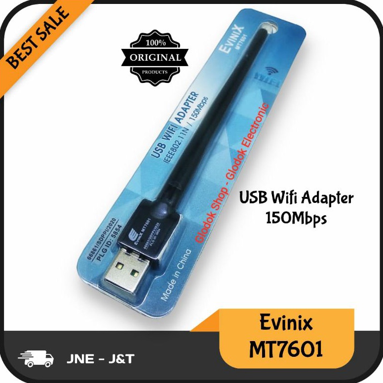 TERBARU Wifi dongle Evinix Original Sertifikasi kominfo Chipset MT 761  RT 537