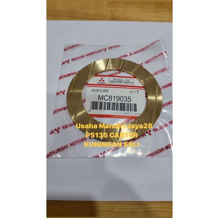Termurah WASER WASHER SIDE GEAR PS135 CANTER PS125 TURBO KUNINGAN ASLI 35MILI