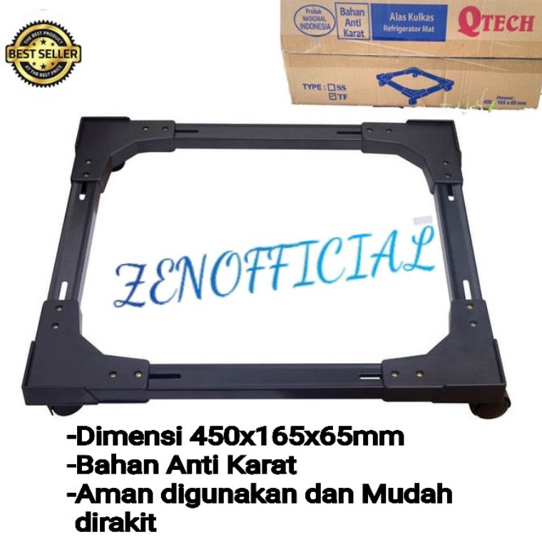 READY Roda kulkas 1 pintu  Kaki Kulkas Besi  Roda atau Alas Tatakan mesin cuci 1 tabung Csa